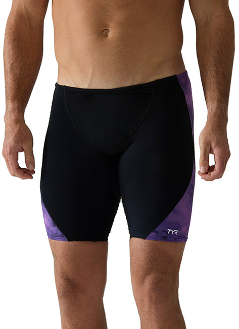 TYR Men's Miasma Durafast Lite Blade Splice Jammer Swimsuit