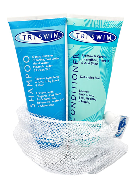 TRISWIM Triswim Chlorine Out Shampoo & Conditioner Holiday Gift Set
