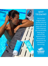 TRISWIM Triswim Chlorine Out Shampoo & Conditioner Holiday Gift Set