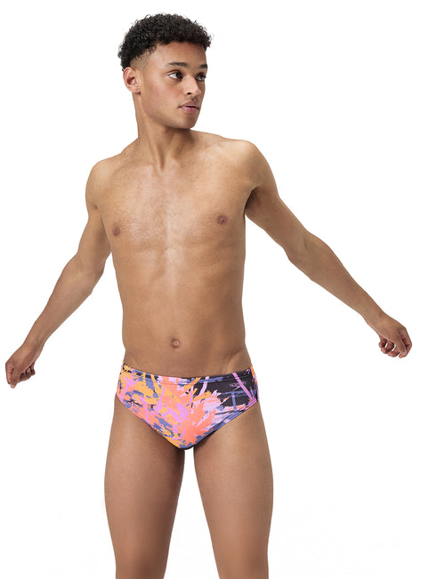 Speedo Vibe Men's One Printed Brief Swimsuit