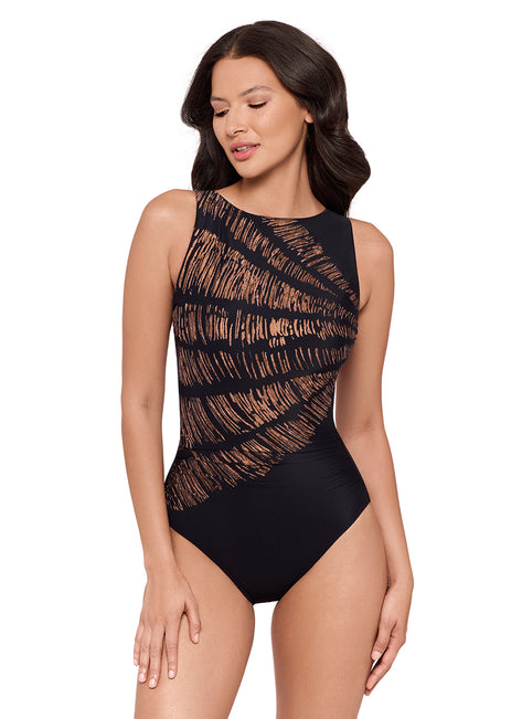 Miraclesuit Women's Costa D' Oro Regatta One Piece Swimsuit