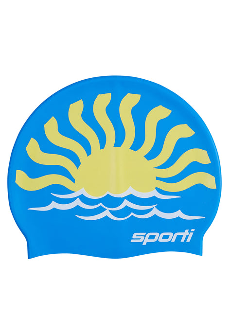 Sporti Bright Side Silicone Swim Cap