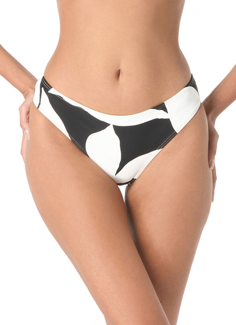 Vince Camuto Women's Midnight Shadow High Cut Bikini Bottom