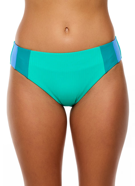 Next by Athena Women's Into The Groove On-Deck Midrise Bikini Bottom