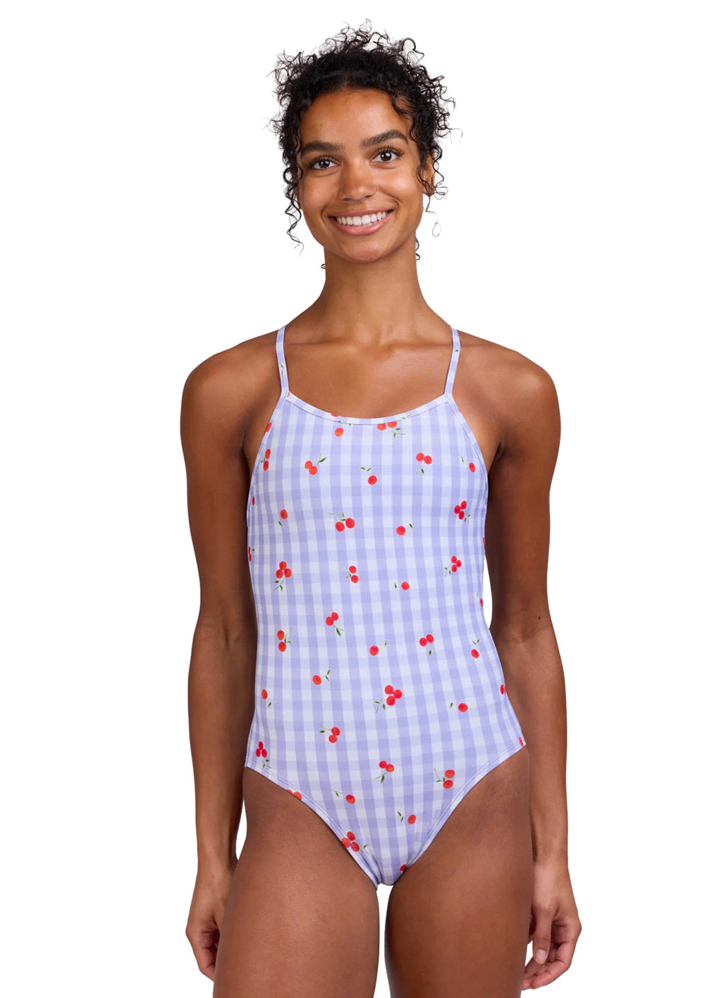 JOLYN Women's Tabitha Cherryade One Piece Swimsuit at SwimOutlet.com