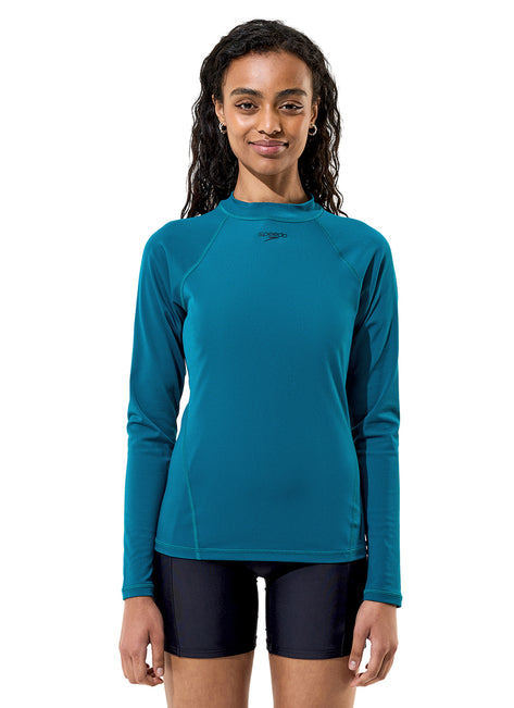 Speedo Women's Endurance+ Long Sleeve Rash Guard