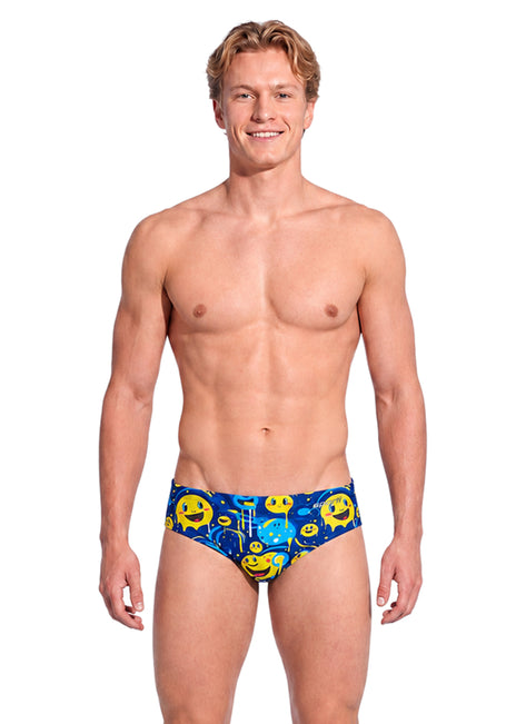 Sporti HydroLux Space Drip Brief Swimsuit (26-40)