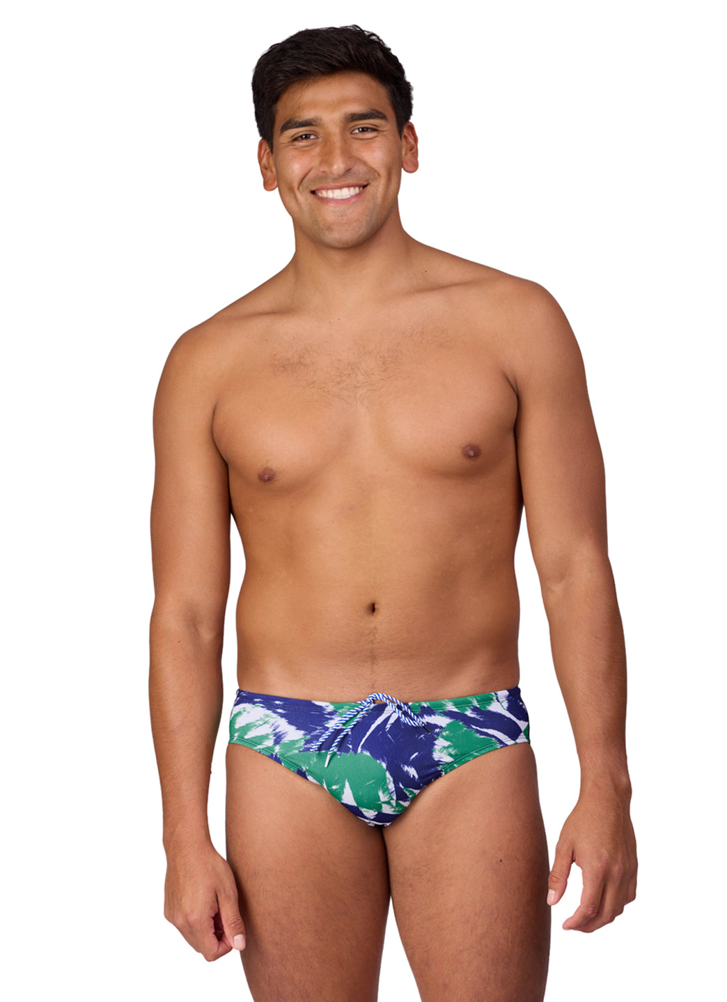 JOLYN Men's Brolyn Leaves Brief Swimsuit at SwimOutlet.com