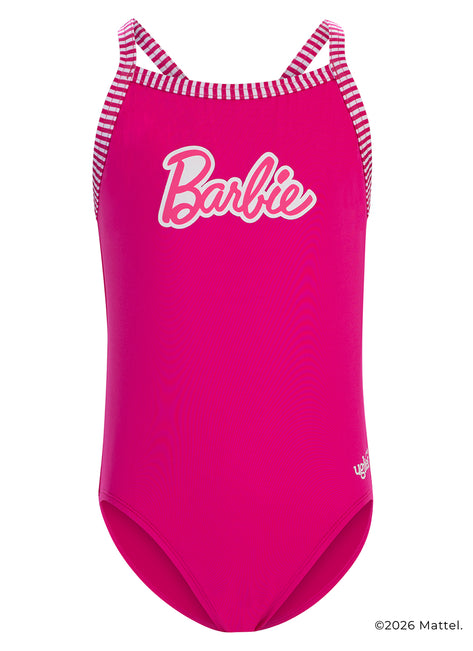 Dolfin Uglies X Barbie Youth Girls' Solid One Piece Swimsuit (Big Kid)