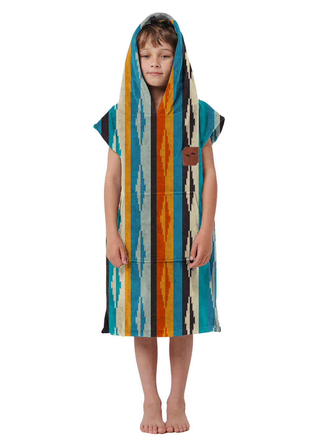 SLOWTIDE SUNNY PONCHO S M - SKY BLUE