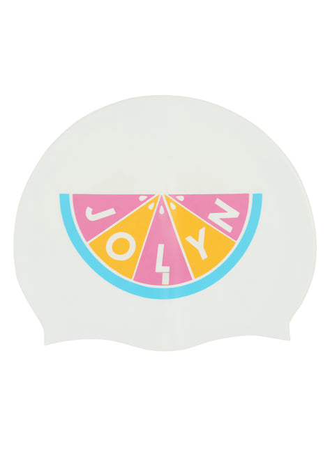 JOLYN Melon Silicone Swim Cap