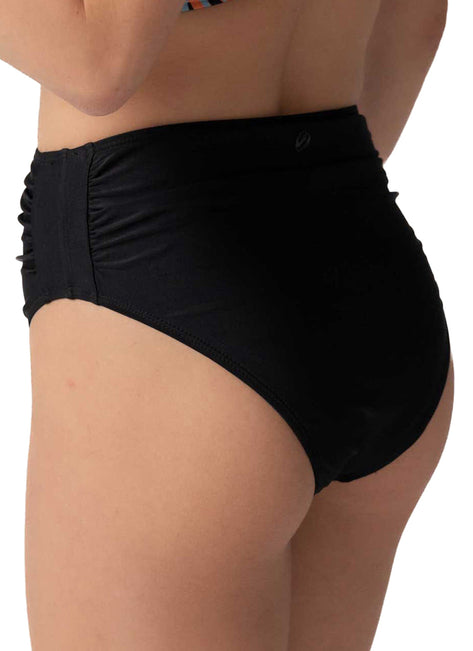 Nani Women's Odyssey High Rise Ruched Bikini Bottom