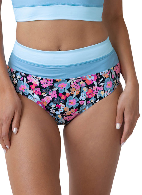 Nani Women's Odyssey Color Block Bikini Bottom