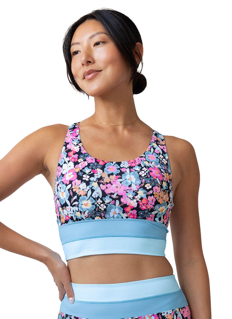 Nani Women's Odyssey Cut Back Crop Bikini Top