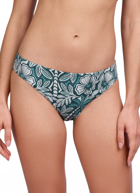JOLYN Women's Valle Shorebreak Moderate Bikini Bottom