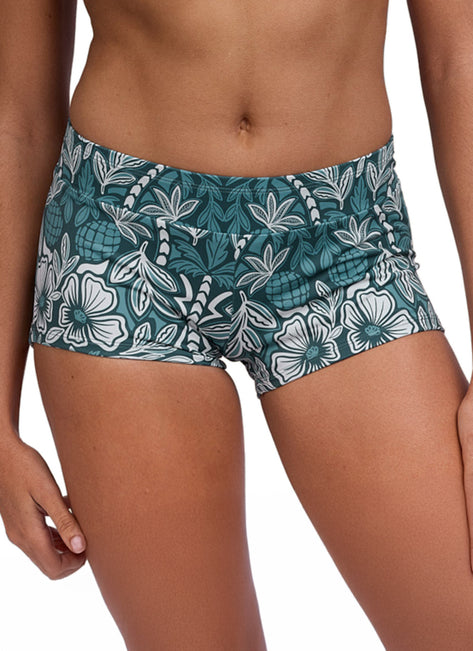 JOLYN Women's Piha Shorebreak Boyshort Swim Short