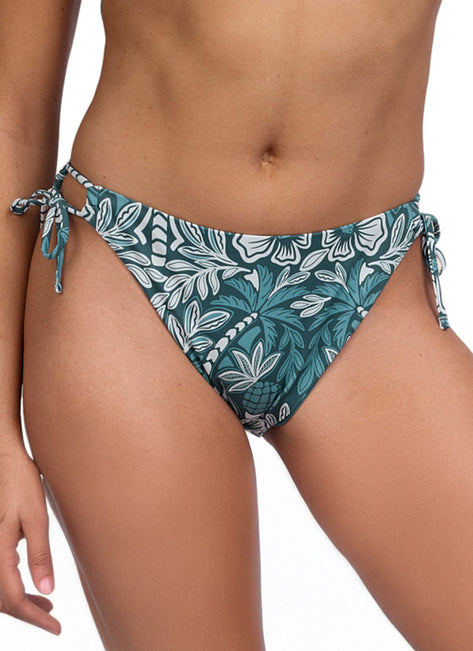 JOLYN Women's Bella Shorebreak Tie Side Bikini Bottom