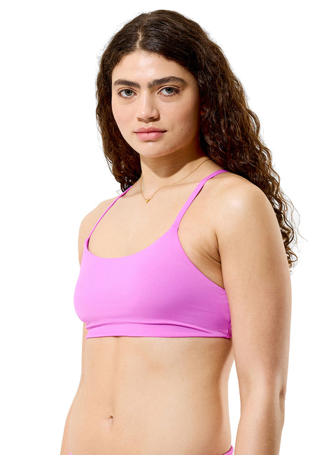 Speedo Women's Solid Classic Bikini Top