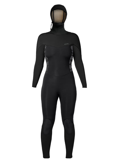 Xcel Women's 5/4mm Axis Hooded Chest Zip Full Wetsuit