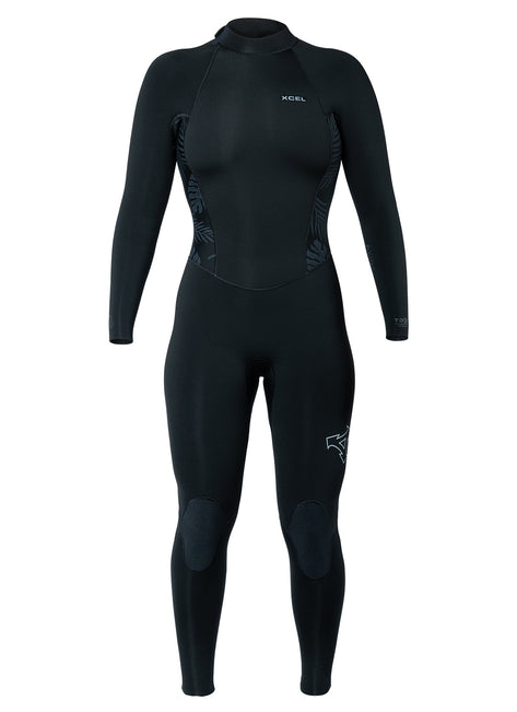Xcel Women's 4/3mm Axis Back Zip Full Wetsuit