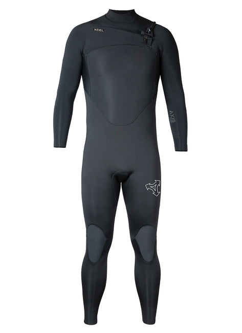 Xcel Men's 4/3mm Axis Chest Zip Full Wetsuit