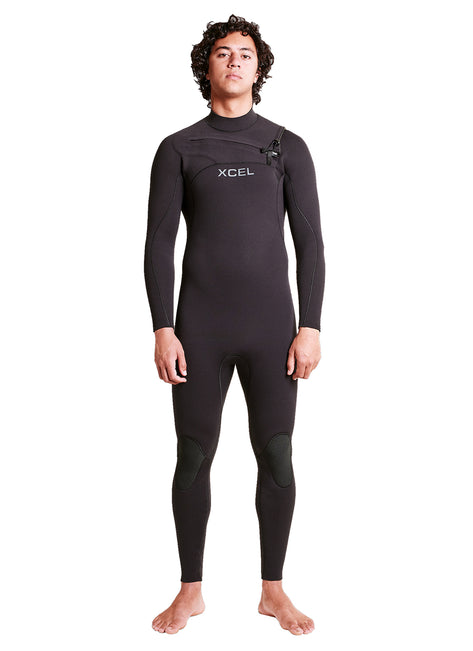 Xcel Men's 4/3 mm Comp+ Chest Zip Full Wetsuit