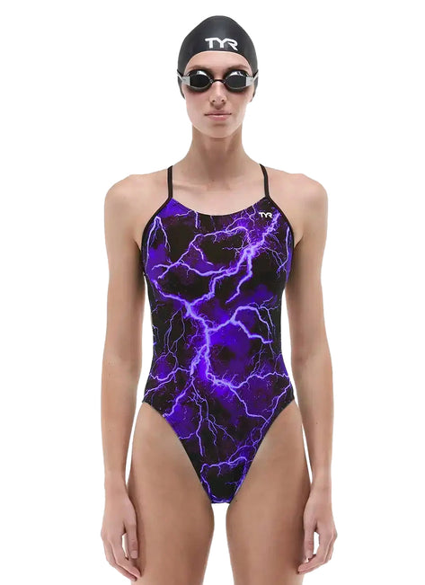 TYR Women's Arterix Durafast Elite Cutoutfit One Piece Swimsuit