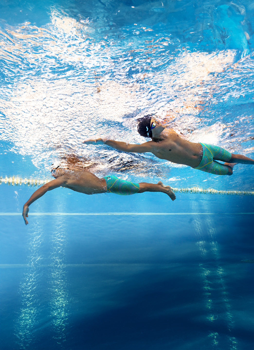 Arena Boys' Powerskin ST Next Seaglass LE Jammer Tech Suit