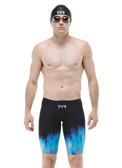 TYR Men's Venzo Reflexion High Waist Jammer Tech Suit Swimsuit