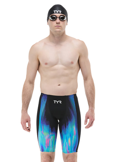 TYR Men's Shockwave Reflexion High Waist Jammer Tech Suit Swimsuit