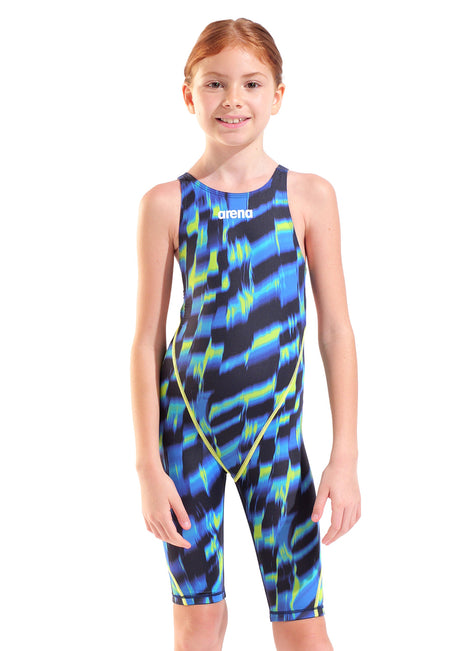 Arena Girls' Powerskin ST Next LE Open Back Tech Suit Swimsuit