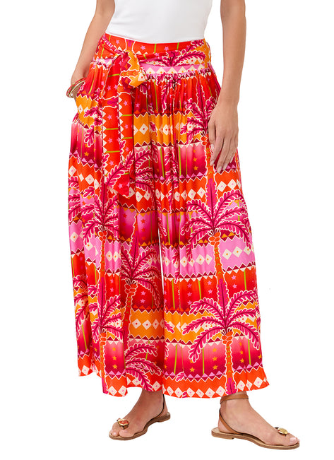 Johnny Was Women's Zahara Palazzo Cropped Pant
