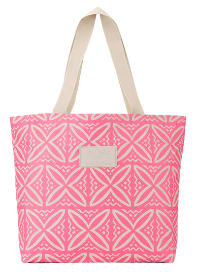 ALOHA Pasifika Day Tripper Beach Tote Bag
