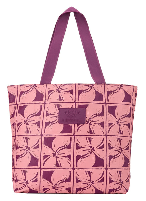 ALOHA Lattice Day Tripper Beach Tote Bag