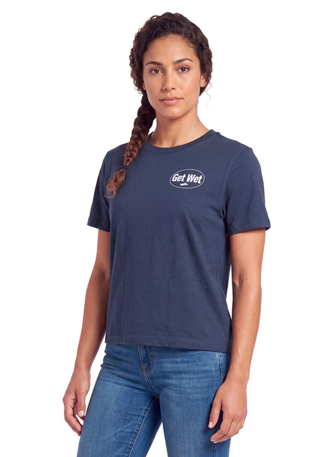 USMS Women's Get Wet Short Sleeve Tee