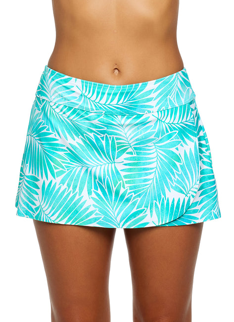 Next by Athena Women's Keep Palm Swim Skirt