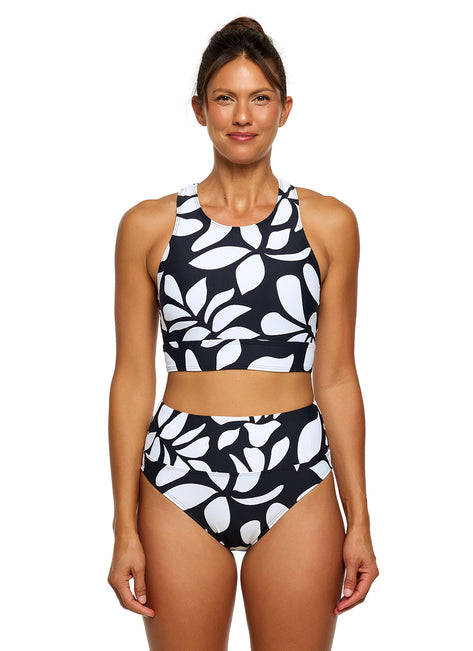 Next by Athena Women's Current Mood High Neck Bikini Top