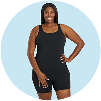 Plus Size Unitard Swimsuits