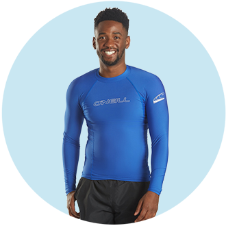 Men's Rash Guards & Swim Shirts