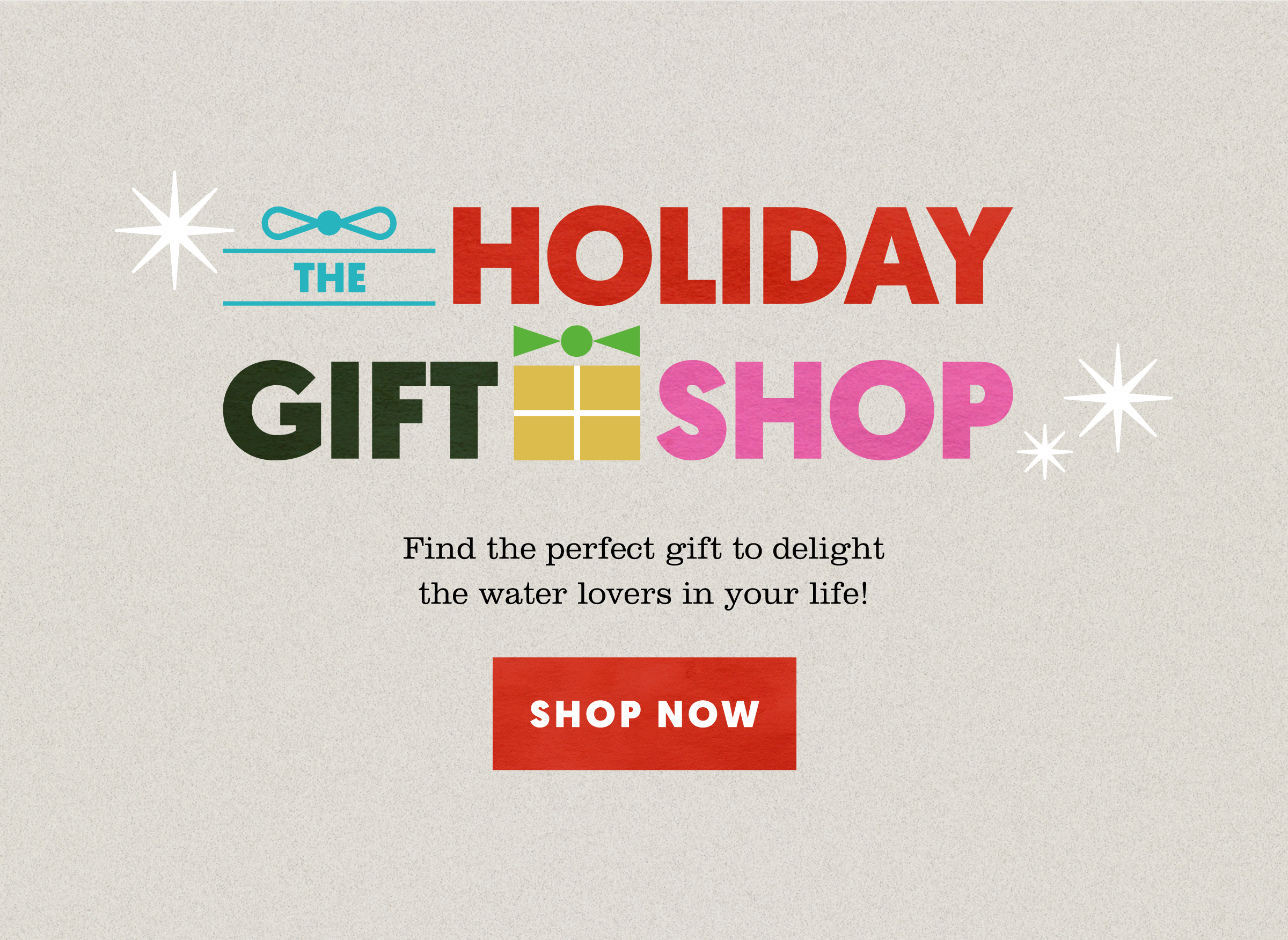 Holiday Gift Shop Banner