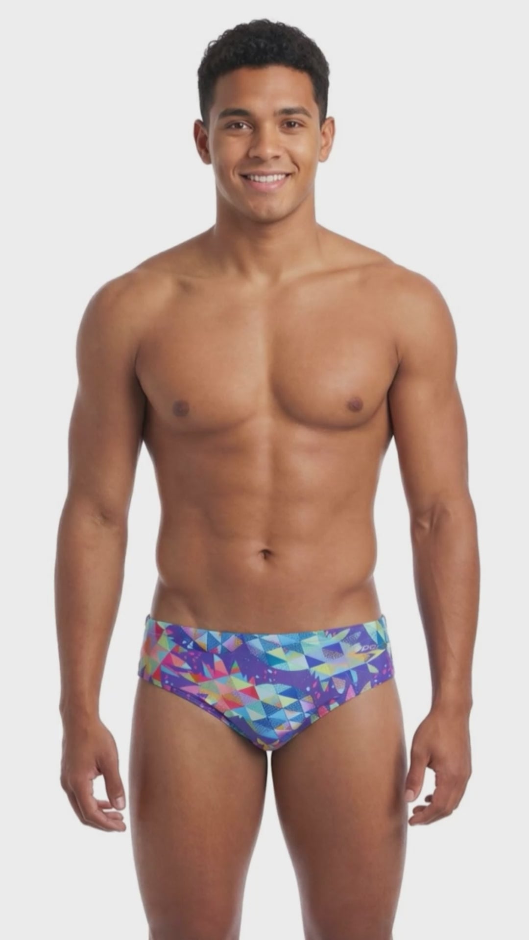 Sporti Aloha Mosaic Brief Swimsuit (26-40) at SwimOutlet.com