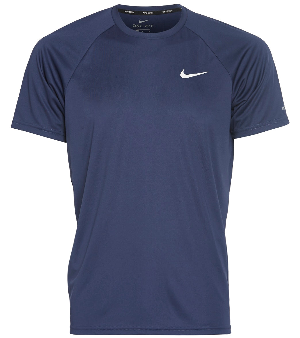 Nike Men's Essential Short Sleeve Hydroguard Swim Shirt at