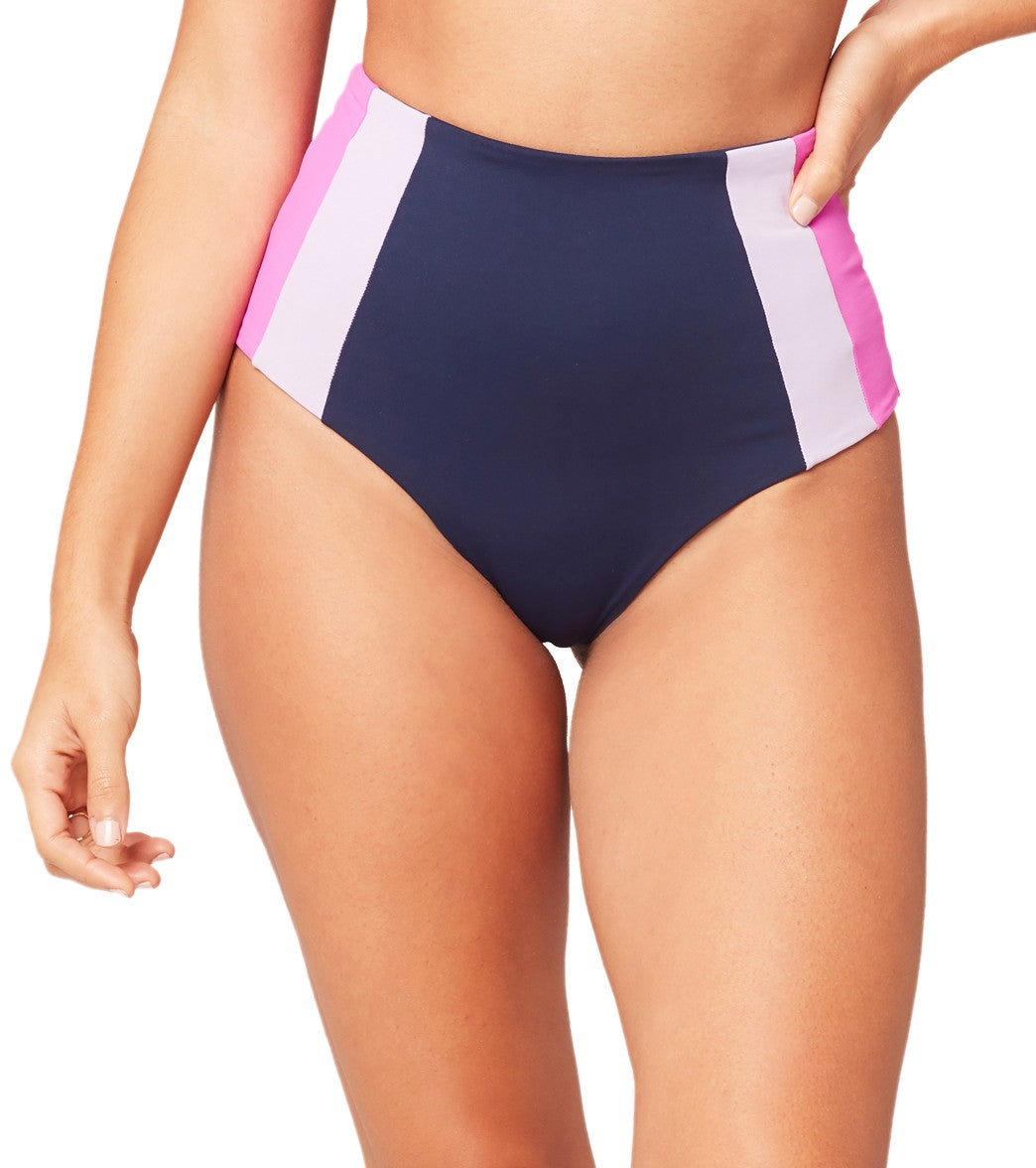 L-Space Color Block Portia Girl Bikini Bottom