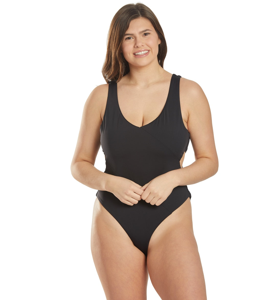 Volcom Plus Size Simply Seamless One Piece Swimsuit