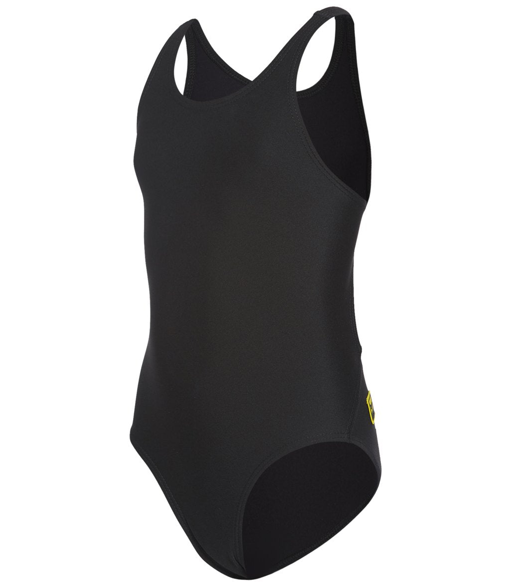 FINIS Girls Bladeback Solid One Piece Swimsuit
