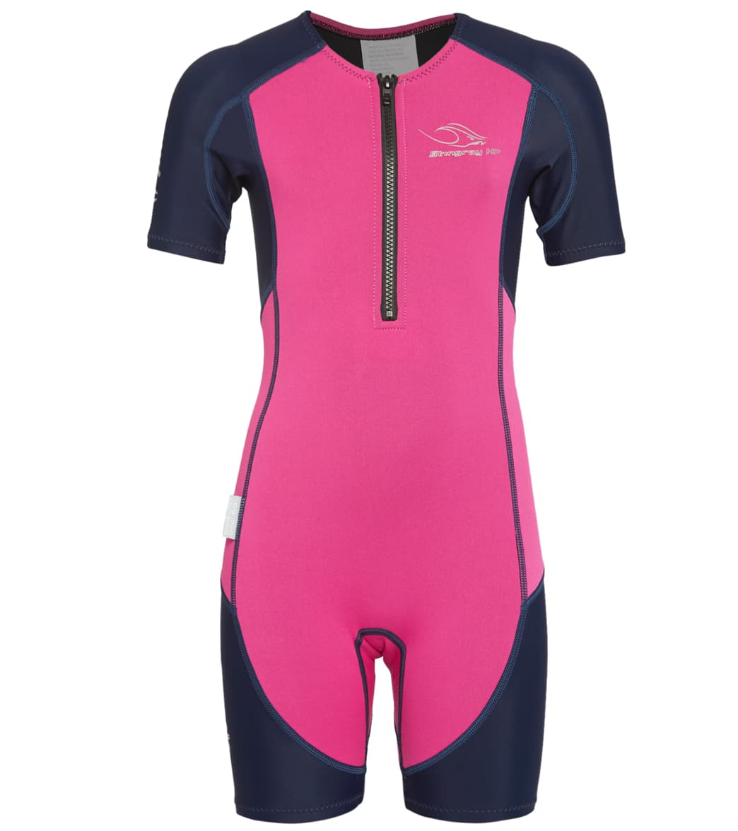 AquaSphere Girls' Stingray Short Sleeve Thermal Suit at