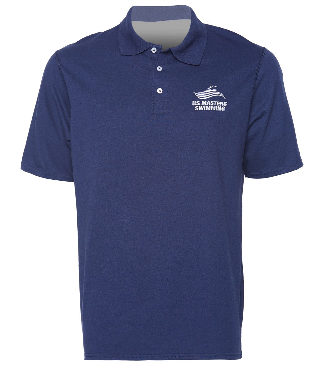 USMS Unisex Performance Polo at SwimOutlet.com