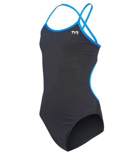 thumbnail image 2 of TYR Women's Trinityfit One Piece Swimsuit - Durafast Elite, UPF 50+, Chlorine Resistant, X-Back, Medium Neckline 2 of 9