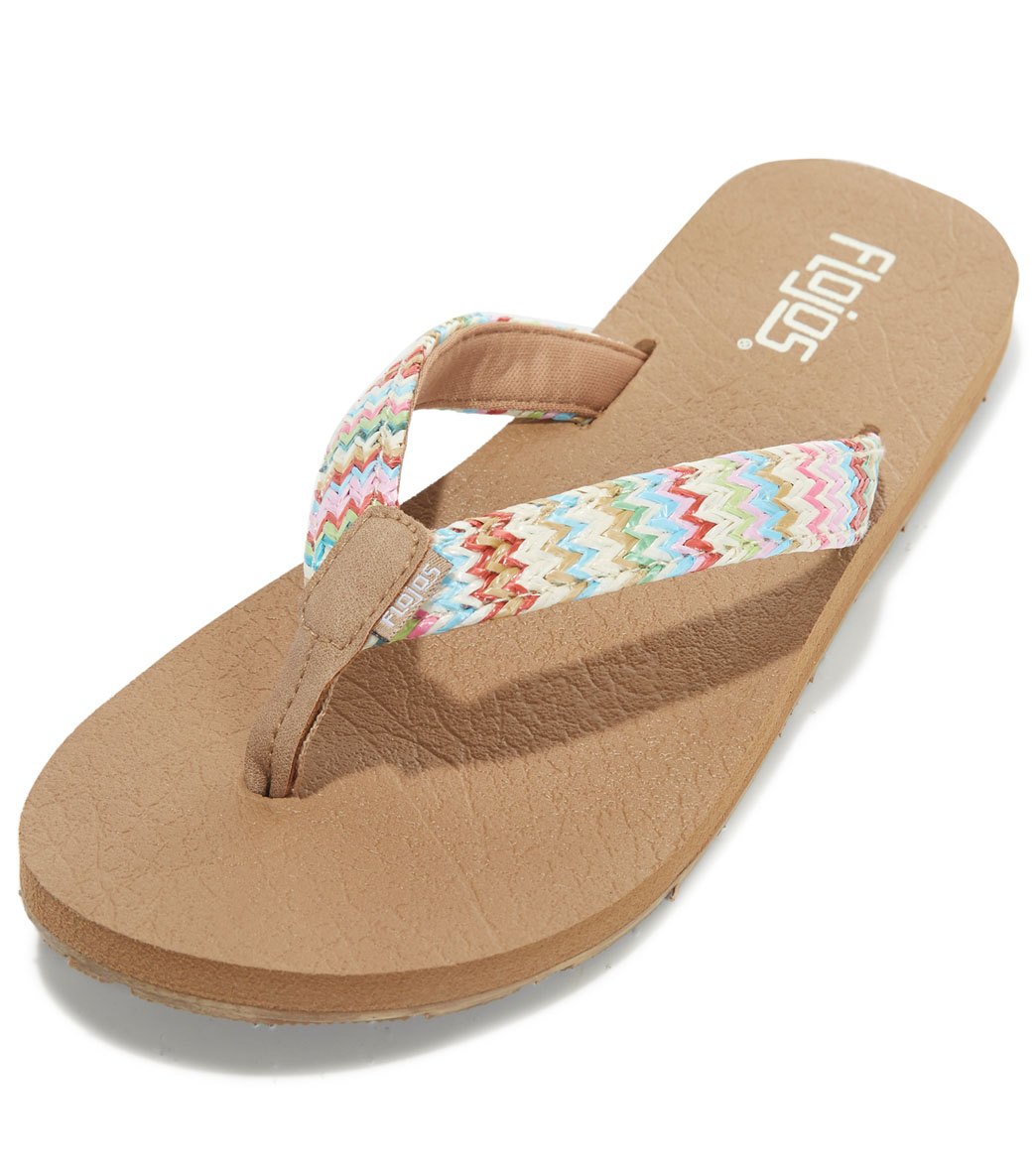 Flojos Women's Juno Yoga Mat Cushioned Flip Flop at