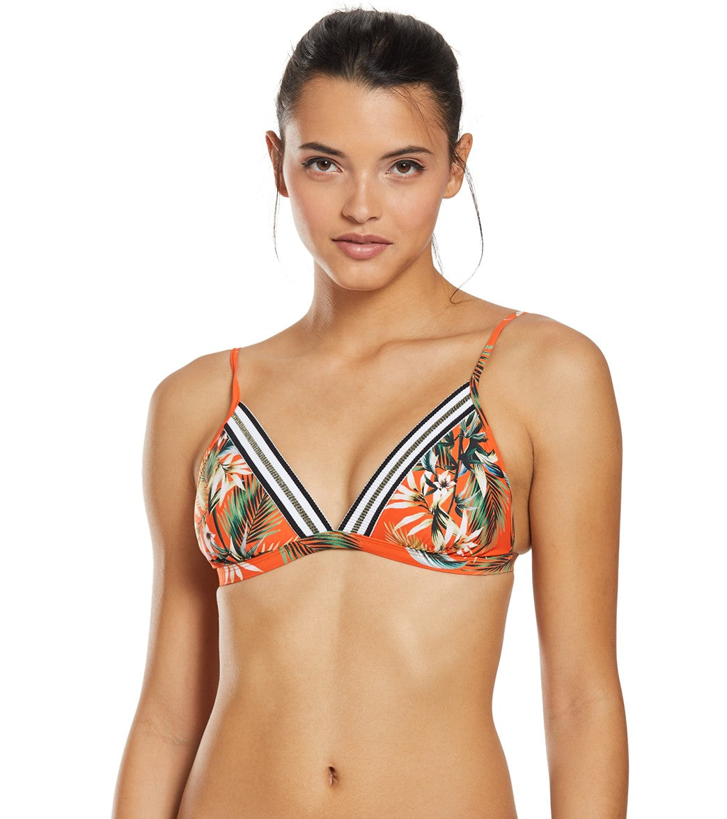 Seafolly Ocean Alley Fixed Triangle Bikini Top